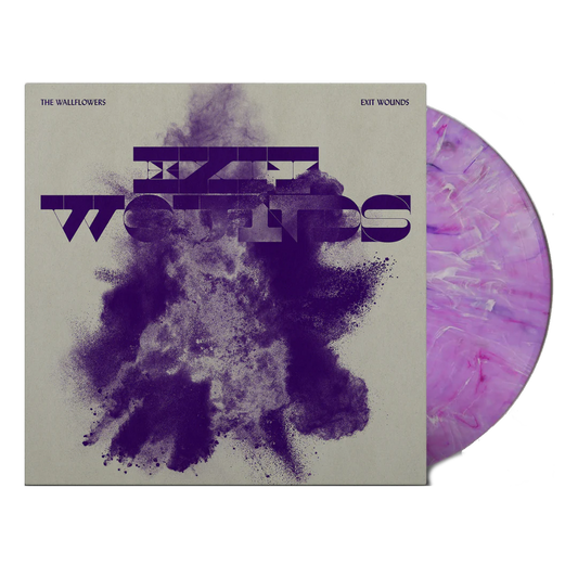 The Wallflowers "Exit Wounds" Album On Purple and Pink Color Vinyl LP Record