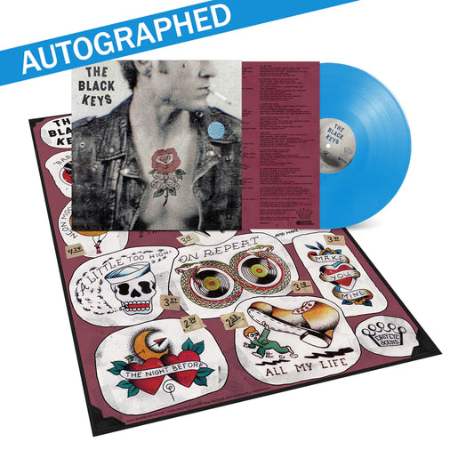 The Black Keys - No Rain, No Flowers - Sky Blue - Vinyl - Autographed LP