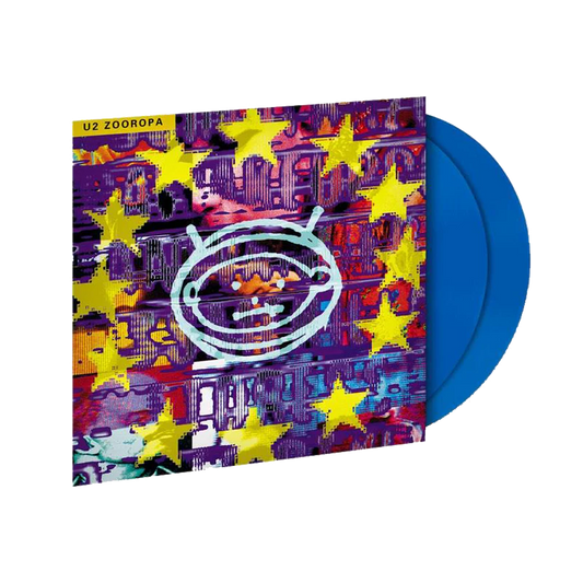 U2 zooropa blue vinyl lp record