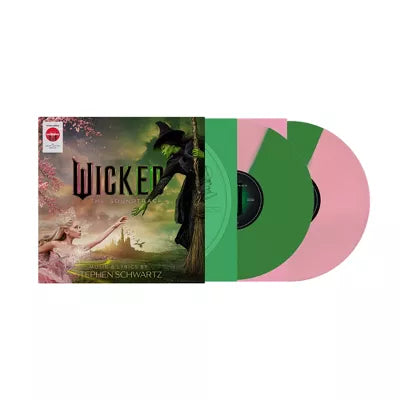 Wicked the soundtrack on green pink split vinyl lp record