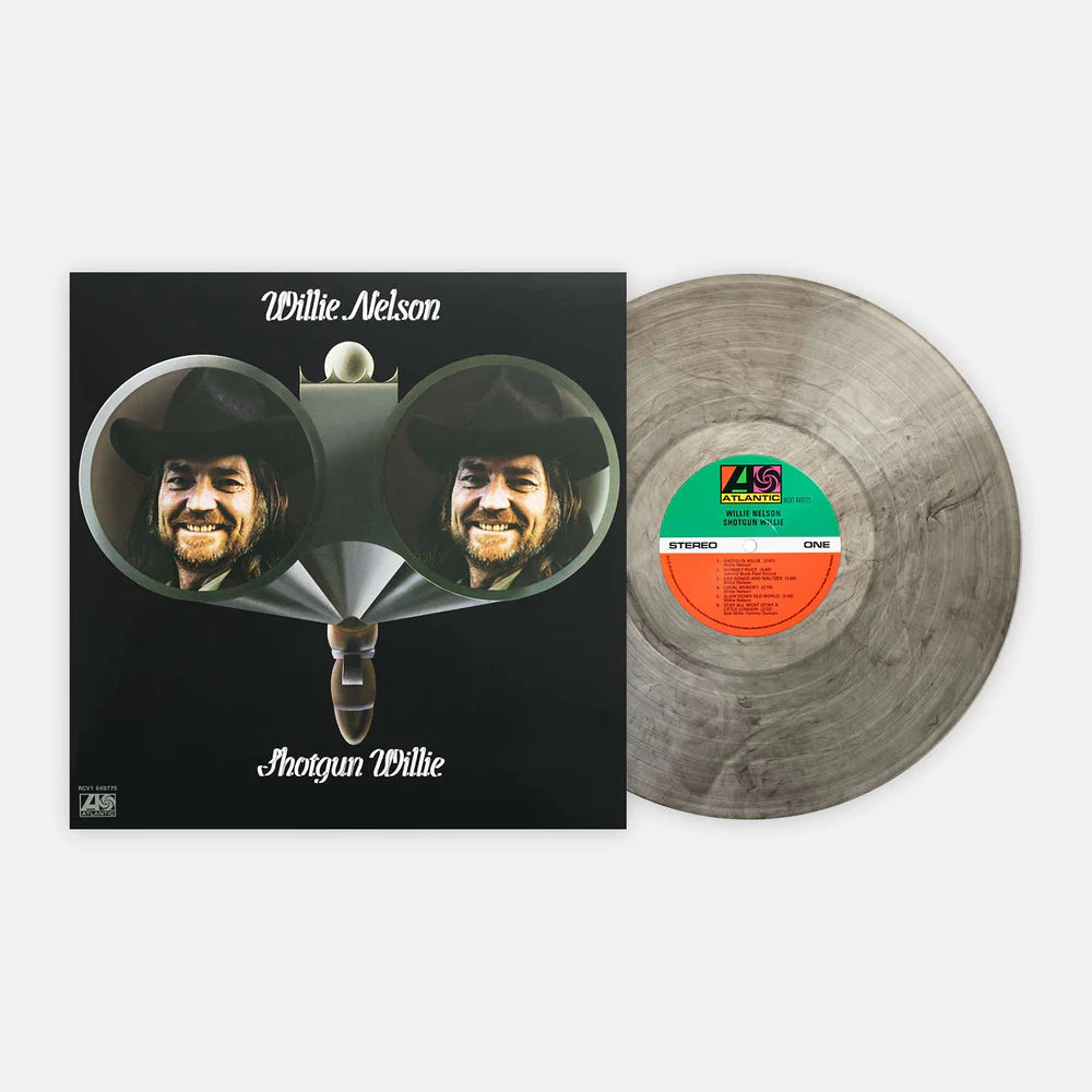 Willie nelson shotgun willie album on gray color vinyl lp record