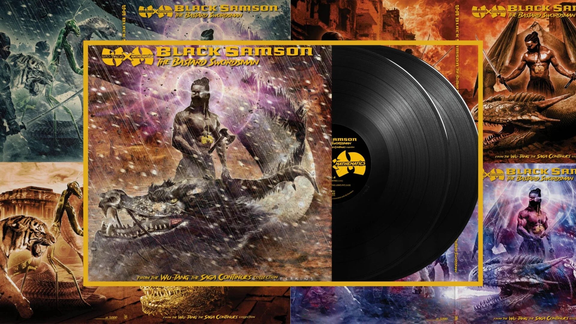 Wu Tang Clan Black Samson Unique Color Vinyl LP RSD 2025