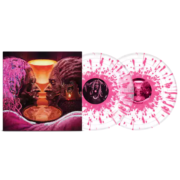 Young thug punk album on pink clear color vinyl lp record