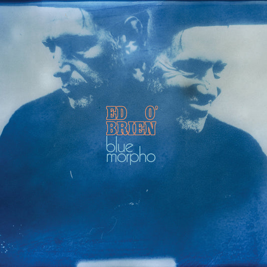 Ed O'Brien - Blue Morpho - Clear Blue/Black/Orange Butterfly Splatter Numbered Vinyl LP