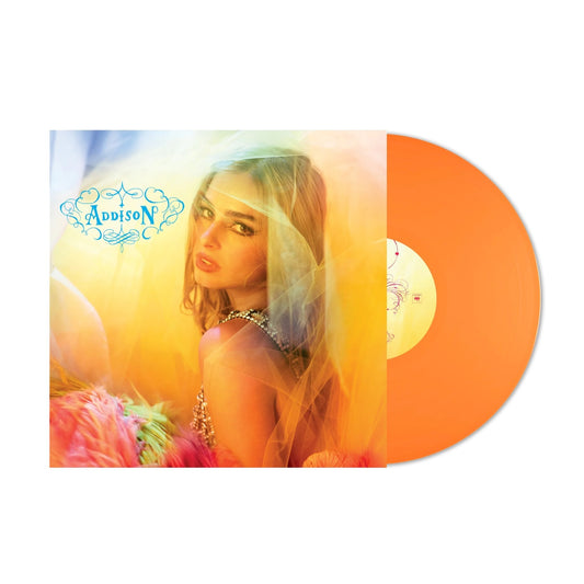 addison rae tangerine vinyl for album addison