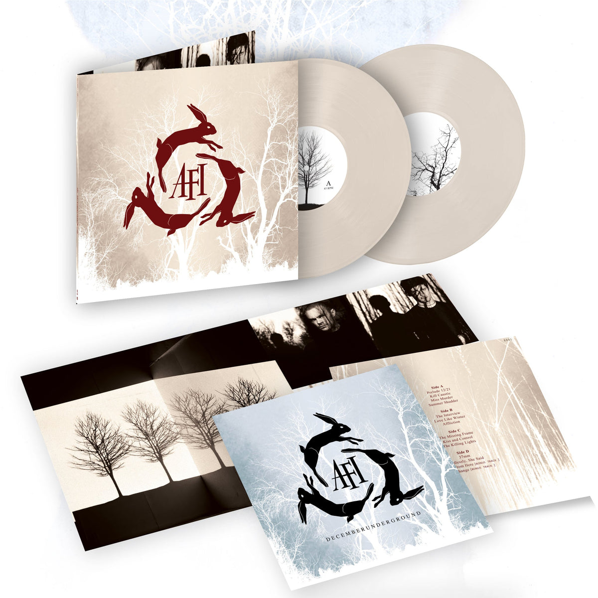 AFI - Decemberunderground - Bone Vinyl - 2LP