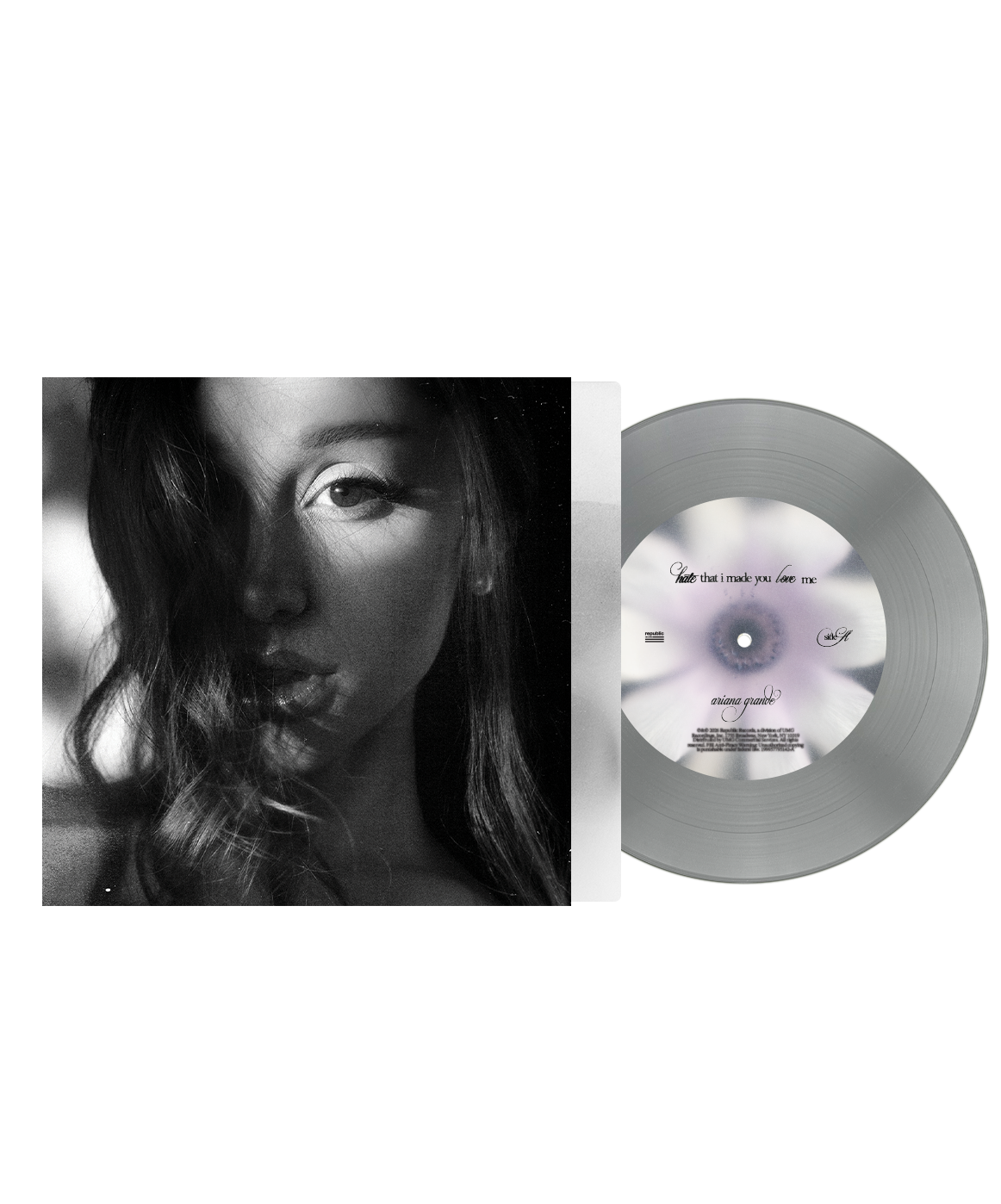 Ariana Grande - Hate That I Made You Love Me - Gray Vinyl - 7"