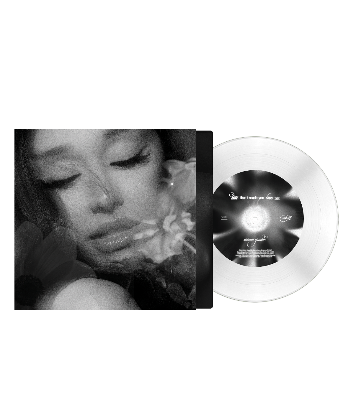 Ariana Grande - Hate That I Made You Love Me - White [Dandelion White] Vinyl - 7"