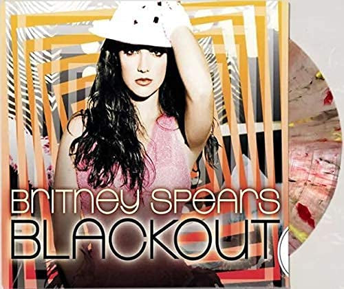 Britney Spears's "Blackout" Album On Multicolor Color Vinyl LP Record
