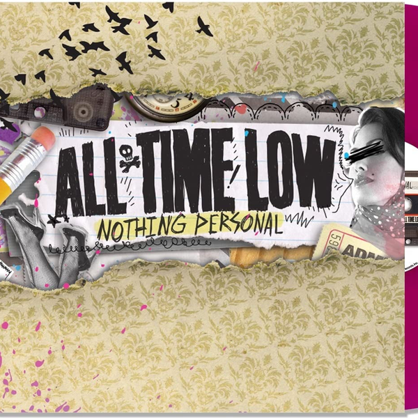 All Time Low - Nothing Personal - Neon Purple Vinyl - LP - Colored Vinyl Record - crate-view