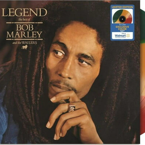 Bob Marley & The Wailers - Legend - Red Yellow Green Vinyl - - Colored Vinyl Record - crate-view