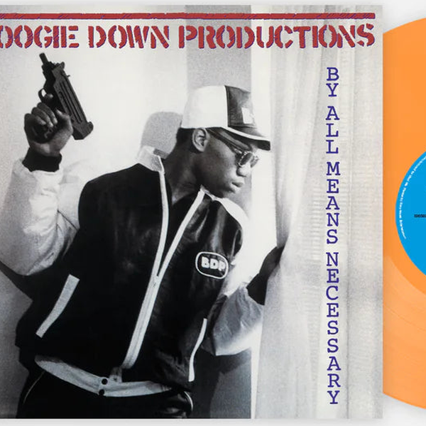 Boogie Down Productions - By All Means Necessary - Orange Vinyl - LP - Colored Vinyl Record - crate-view