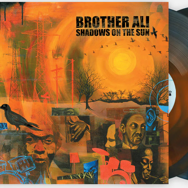 Brother Ali - Shadows On The Sun - Orange Cobalt Blue Vinyl - LP - Colored Vinyl Record - crate-view
