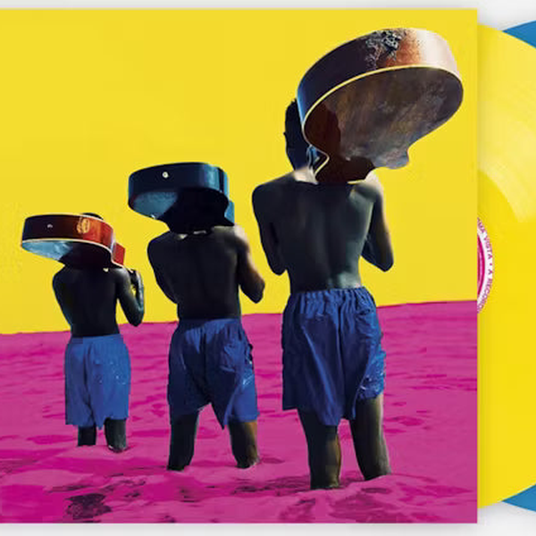 Common - A Beautiful Revolution (Parts 1 & 2) - Yellow Blue Vinyl - LP - Colored Vinyl Record - crate-view