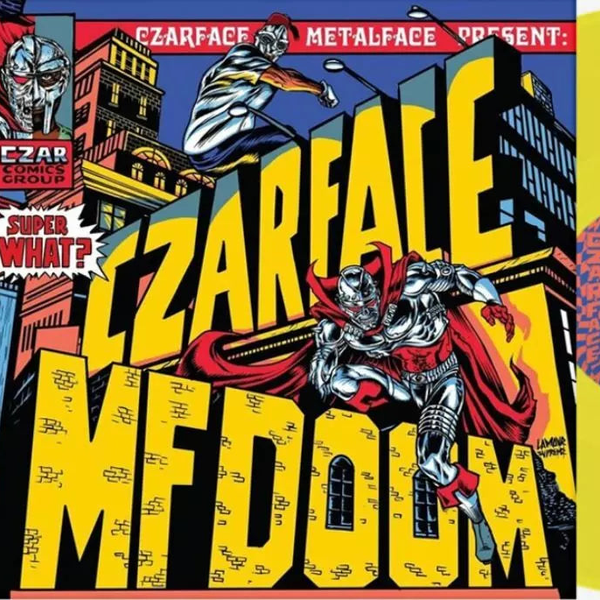 Czarface, Mf Doom - Super What? - Yellow Vinyl - LP - Colored Vinyl Record - crate-view