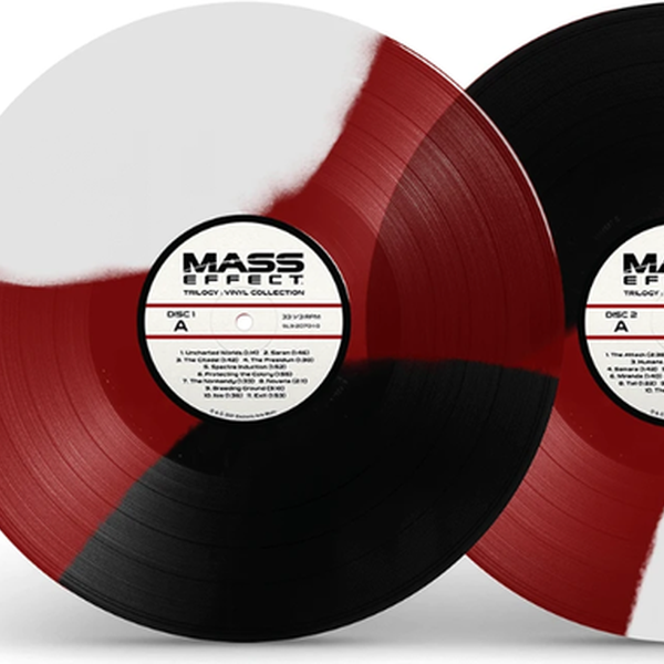 Ea Games Soundtrack - Mass Effect Trilogy - Red White Black Vinyl - - Colored Vinyl Record - crate-view