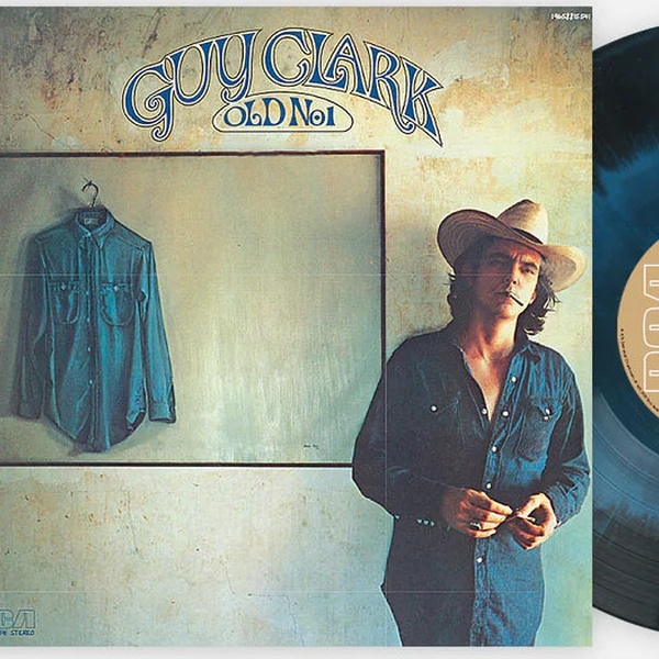 Guy Clark - Old No. 1 - Black Blue Vinyl - LP - Colored Vinyl Record - crate-view