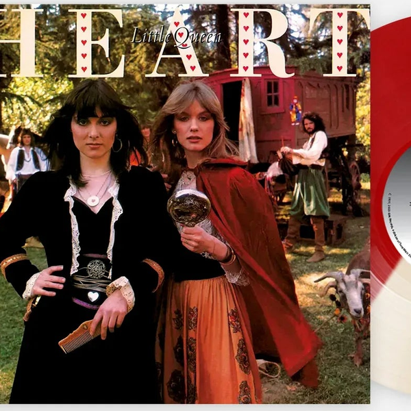Heart - Little Queen - Red and Cream - Vinyl - LP - Colored Vinyl Record - crate-view