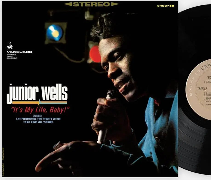 Junior Wells - It’s My Life Baby - Black - Vinyl - LP - Colored Vinyl Record - crate-view