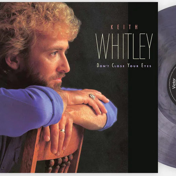 Keith Whitley - Don'T Close Your Eyes - Purple Vinyl - LP - Colored Vinyl Record - crate-view