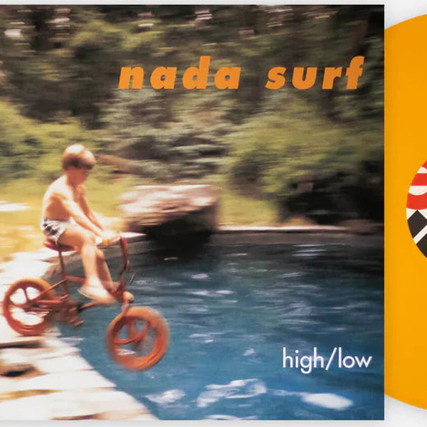 Nada Surf - High/Low - Orange Vinyl - LP - Colored Vinyl Record - crate-view