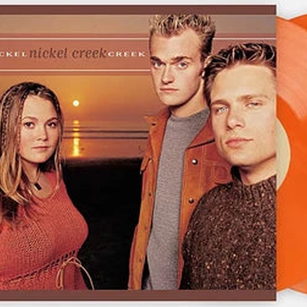 Nickel Creek - Self Titled - Orange - Vinyl - LP - Colored Vinyl Record - crate-view