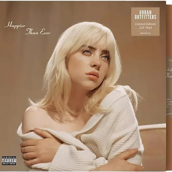 Billie Eilish - Happier Than Ever - Sienna Vinyl - LP - Colored Vinyl Record - crate-view