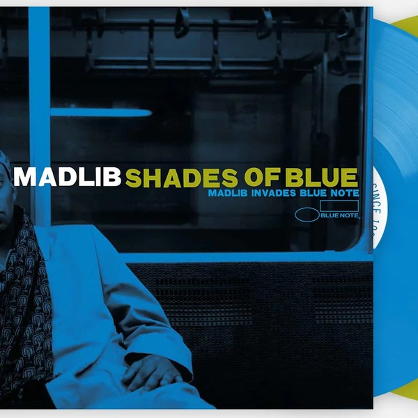 Madlib - Shades Of Blue - Blue Green Vinyl - LP - Colored Vinyl Record - crate-view