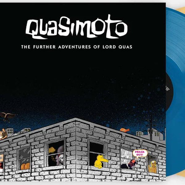 Quasimoto - The Further Adventures Of Lord Quas - Blue Yellow Vinyl - LP - Colored Vinyl Record - crate-view