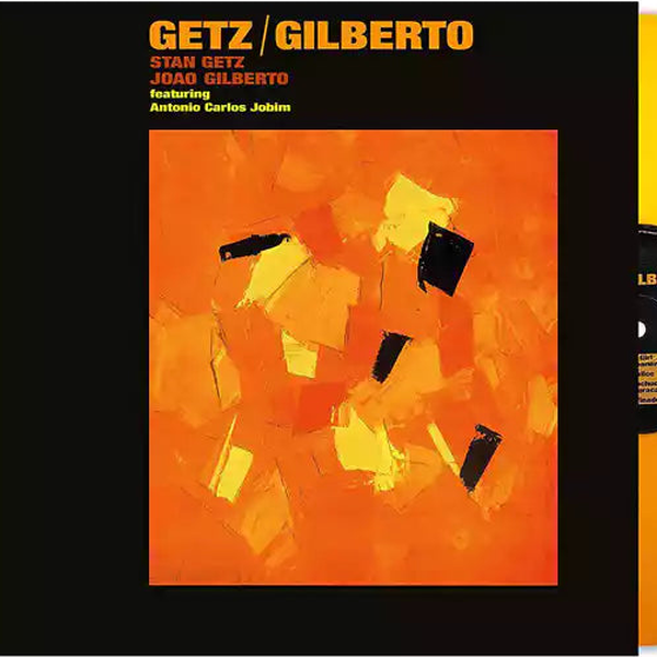 Stan Getz, João Gilberto - Getz/Gilberto - Orange Vinyl - LP - Colored Vinyl Record - crate-view