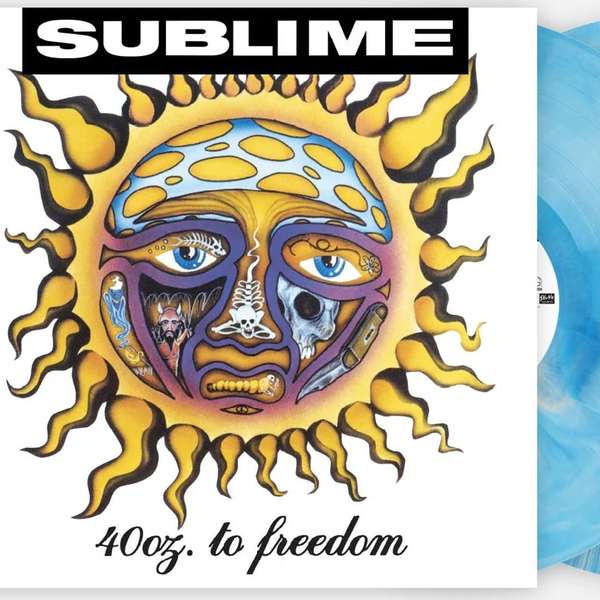 Sublime - 40Oz. To Freedom - Blue Vinyl - LP - Colored Vinyl Record - crate-view