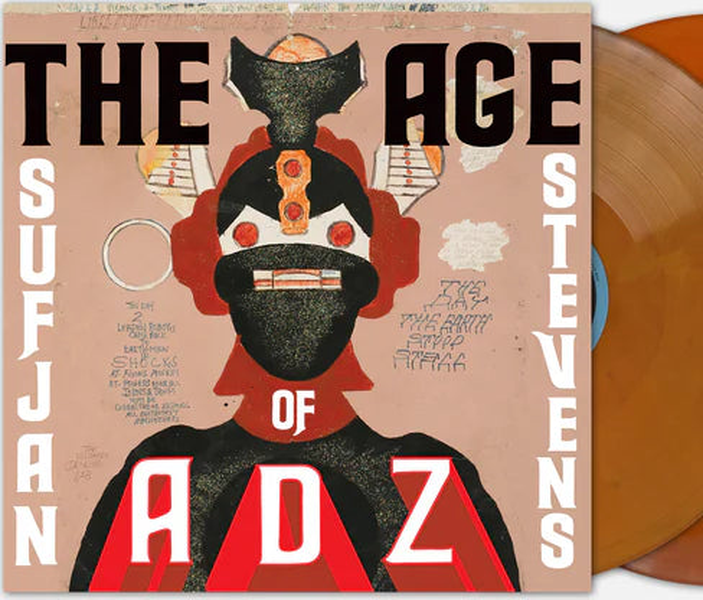 Sufjan Stevens - The Age Of Adz - Orange Vinyl - LP - Colored Vinyl Record - crate-view