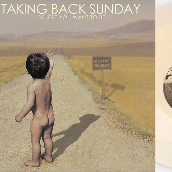 Taking Back Sunday - Where You Want To Be - Tan Vinyl - LP - Colored Vinyl Record - crate-view