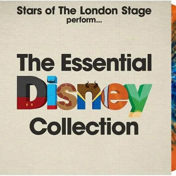 Disney - The Essential Collection - Orange Blue Splatter Vinyl - LP - Colored Vinyl Record - crate-view