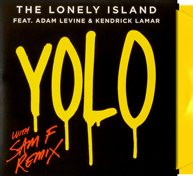 The Lonely Island - Yolo - Yellow Vinyl - 7" - Colored Vinyl Record - crate-view