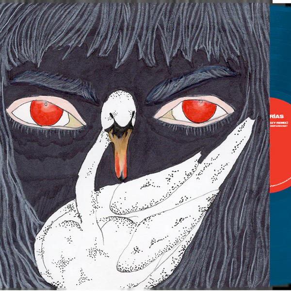 The Marías - Hush - Aqua Vinyl - Single - Colored Vinyl Record - crate-view