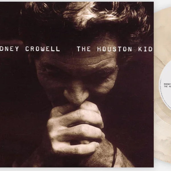 Rodney Crowell - The Houston Kid - Cream Vinyl - LP - Colored Vinyl Record - crate-view