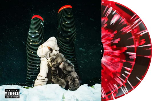 Drake, PARTYNEXTDOOR - $ome $exy $ongs 4 U - Red w/ White Splatter and Black Liquid Fill Vinyl - 2LP