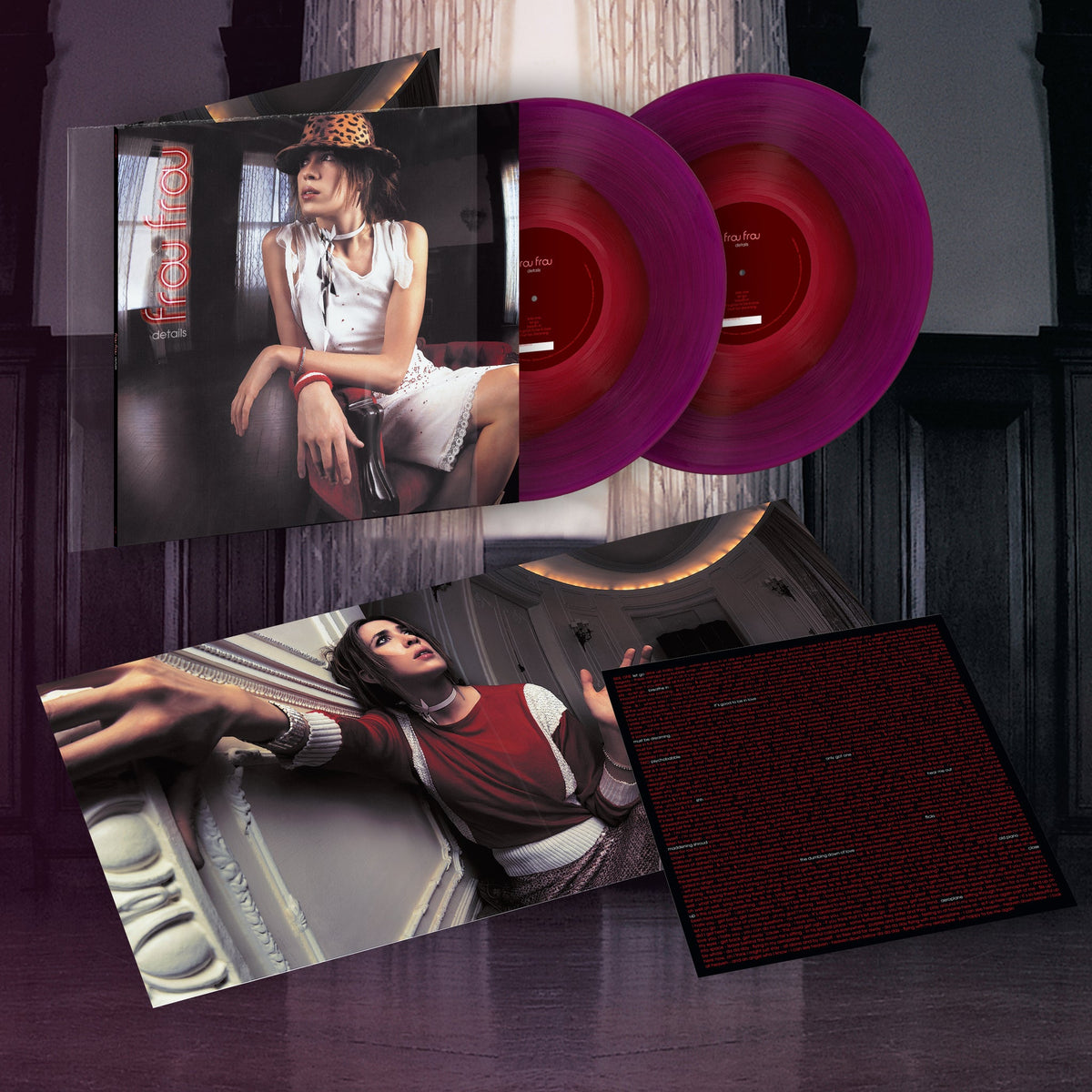 Frou Frou - Details - Purple Semi-Translucent and Tangerine Mix Vinyl - 2LP
