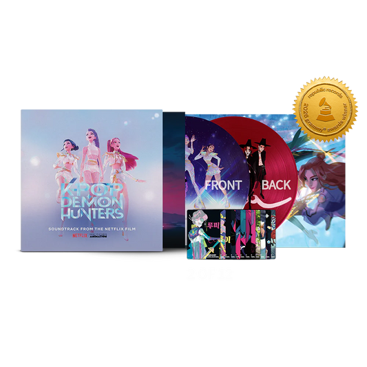 KPop Demon Hunters Soundtrack From The Netflix Film - limited edition picture disc vinyl LP, Republic Records
