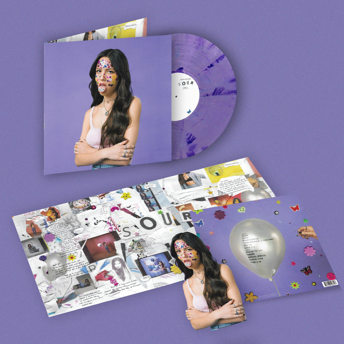 Olivia Rodrigo - Sour - Purple Marbled [Sour Purple] Vinyl - LP