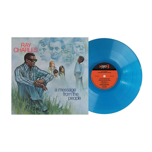 Ray Charles - A Message From the People - Opaque Turquoise - Vinyl - LP