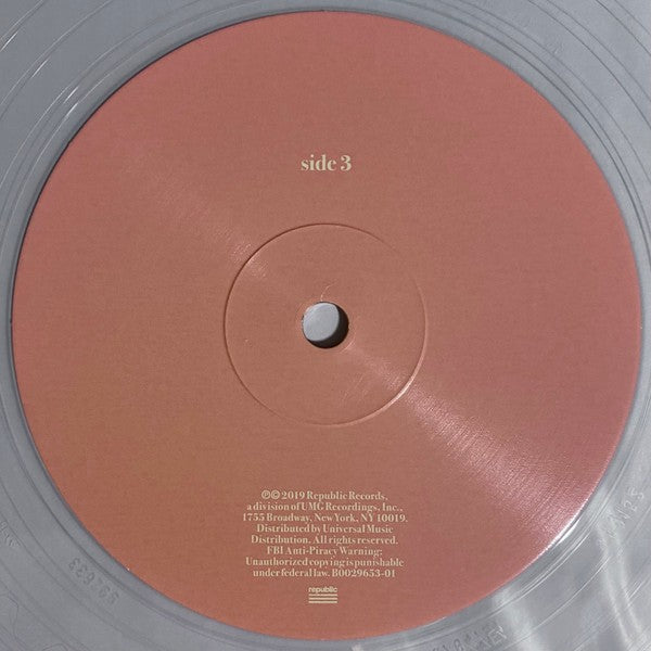 Ariana Grande - Thank U, Next - Clear Vinyl - 2LP - Used Like New