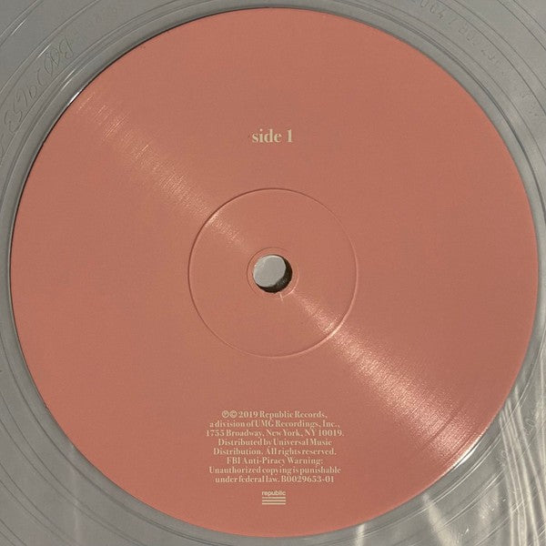 Ariana Grande - Thank U, Next - Clear Vinyl - 2LP - Used Like New
