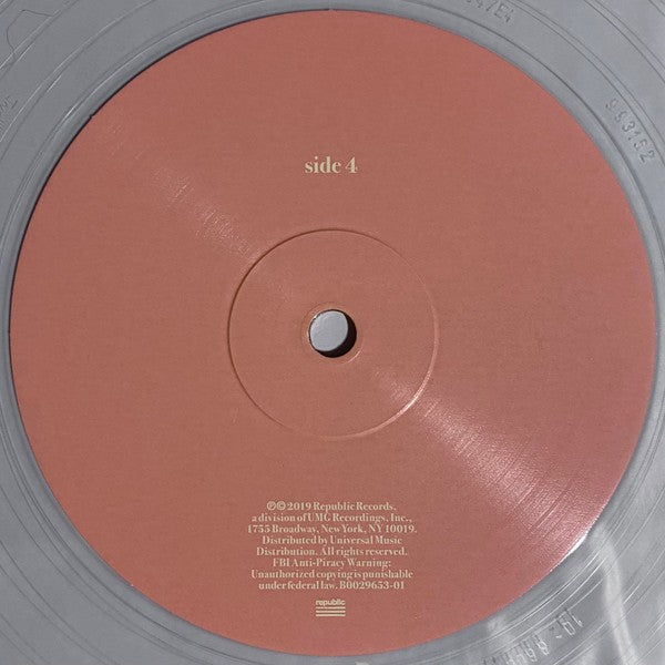 Ariana Grande - Thank U, Next - Clear Vinyl - 2LP - Used Like New