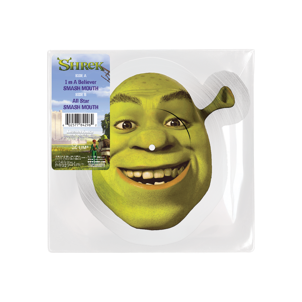 Smash Mouth - Shrek – I’m A Believer / All Star - Picture Disc Vinyl - 7"