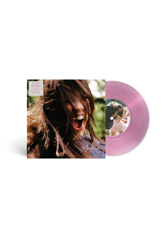 Olivia Rodrigo - stupid song - Translucent Pink - 7in Vinyl