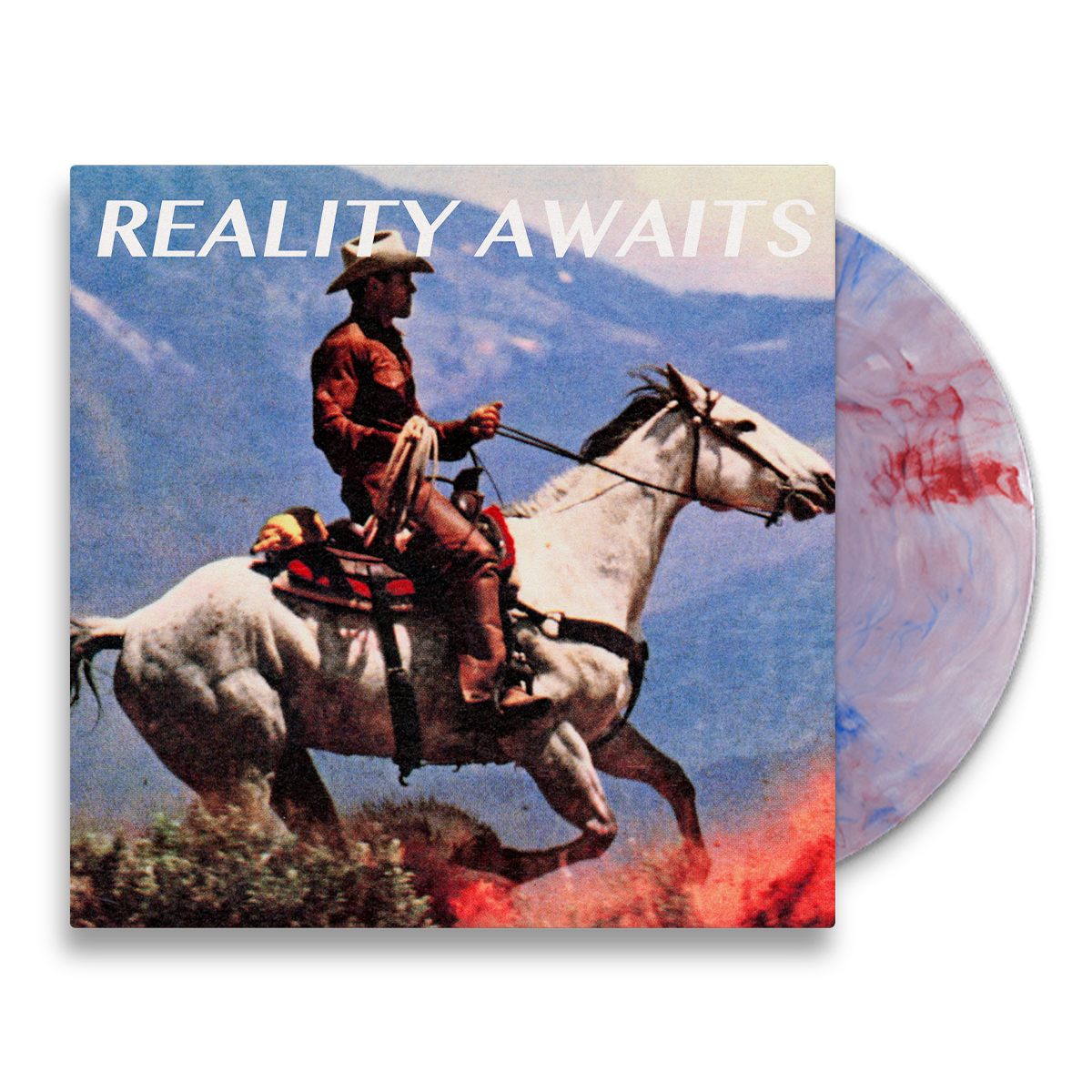 The Strokes - Reality Awaits - Red/White/Blue Tri-Color Marble Vinyl - LP