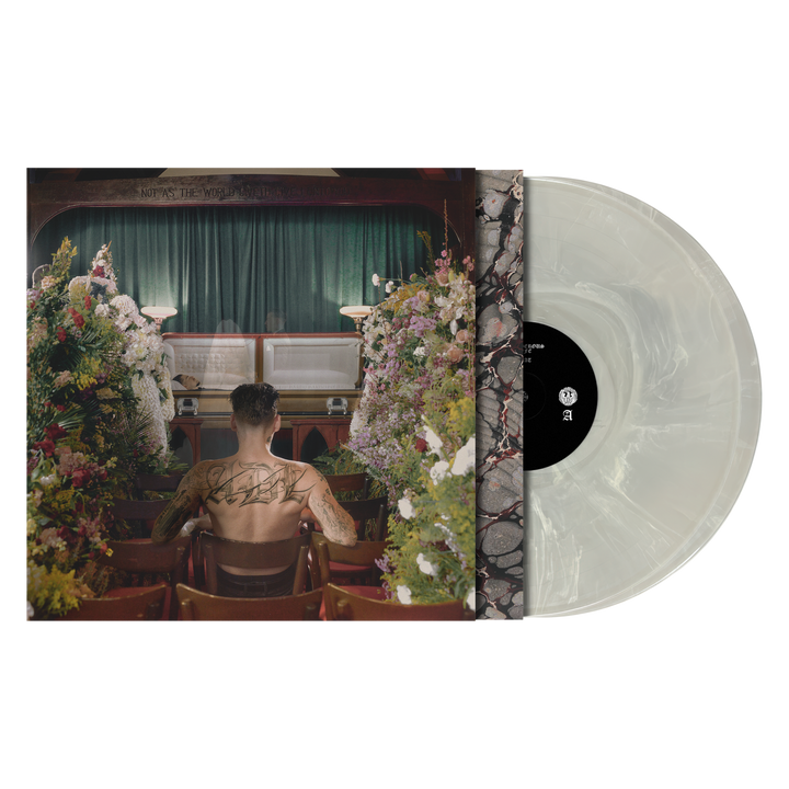 Yeat - ADL - Signed Opaque White Marble [Sand Marble] Vinyl - 2LP