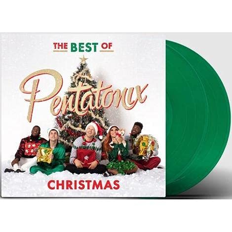 The Best of Pentatonix Christmas on Translucent Green Vinyl LP Record